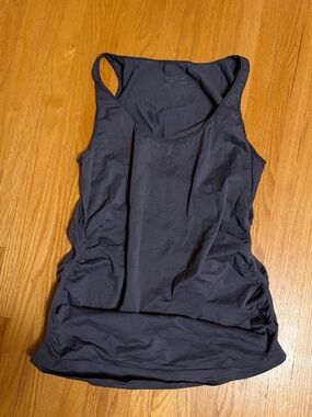 Be Maternity size L/xL stretch tank top in dark grey
